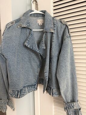 Jean Bomber Jacket